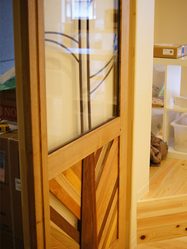 栗の建具